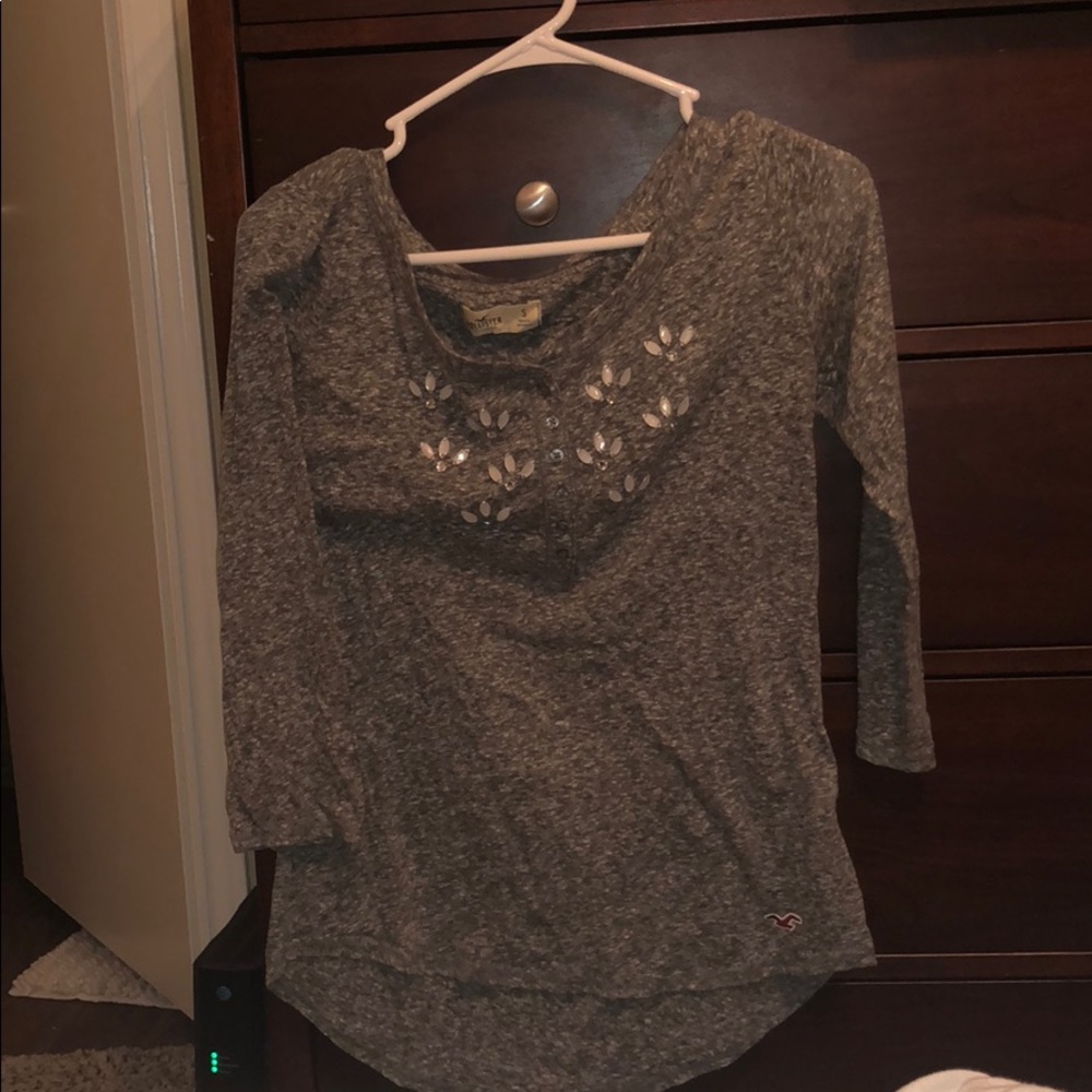 hollister half sleeve t shirt
